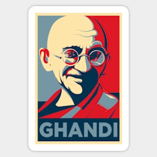 Mahatma Gandhi Sticker